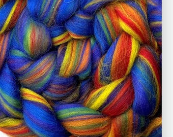 Miscela merino pettinata "arcobaleno"