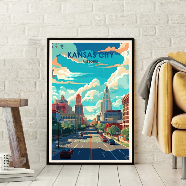Kansas City Wall Art - Etsy