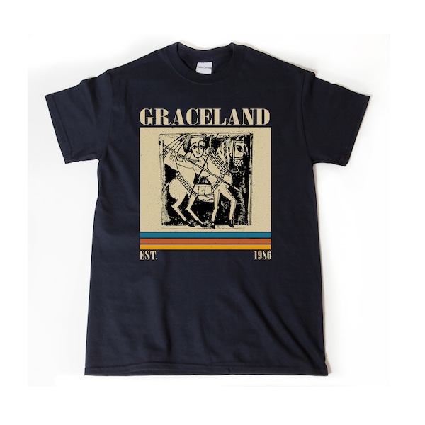 Graceland Music Shirt,  Paul Simon, Graceland Shirt, Graceland Hoodie, Music Shirt, Vintage T-Shirt, Album Shirt, Gifts For Him