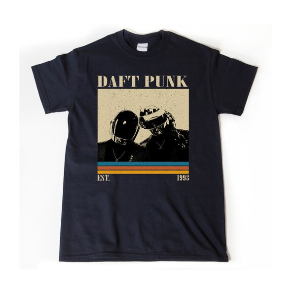 Camisa Daft Punk, camiseta Daft Punk, sudadera con capucha Daft Punk, música Daft Punk, camisa de música, sudadera con capucha vintage, camisa de álbum, regalos para fanáticos