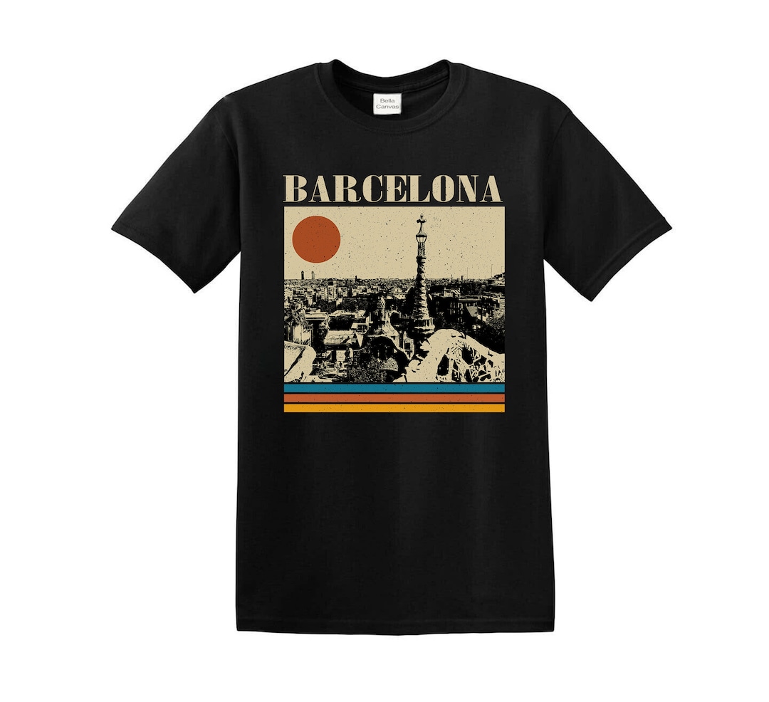 T-shirt Souvenir De Barcelone, Espagne - Taille XXL, Neuf Sans étiquettes