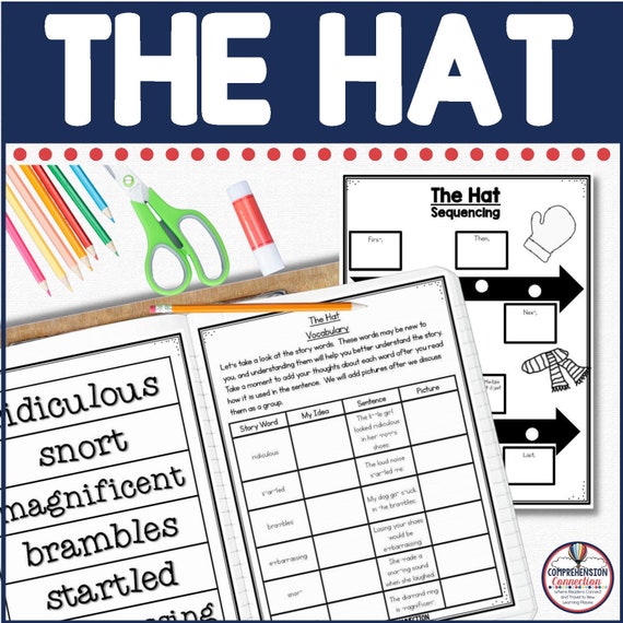 The Hat by Jan Brett Reading Activities in Digital and PDF - Etsy