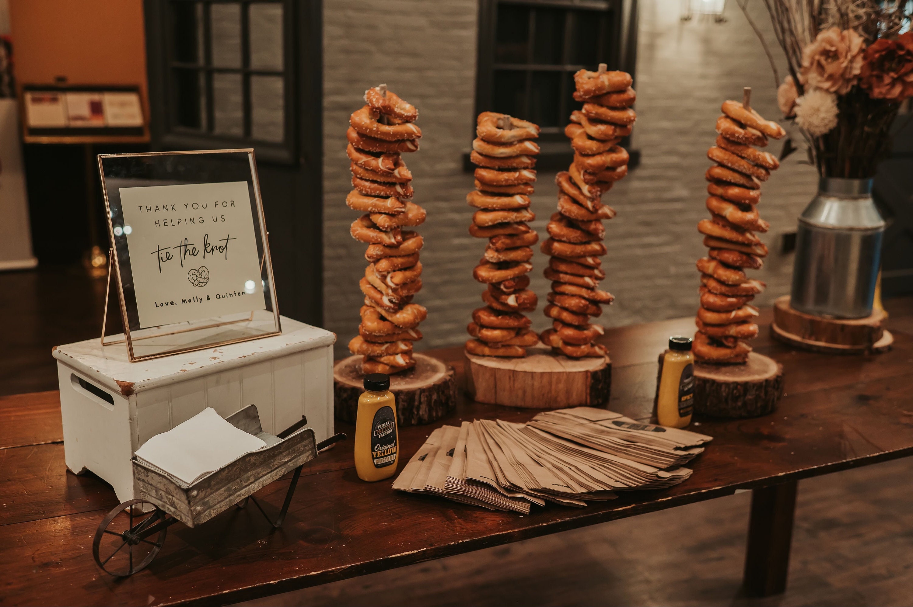 thank you for helping us tie the knot