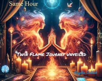 Lectura psíquica personalizada de llamas gemelas: Guía para la conexión del alma