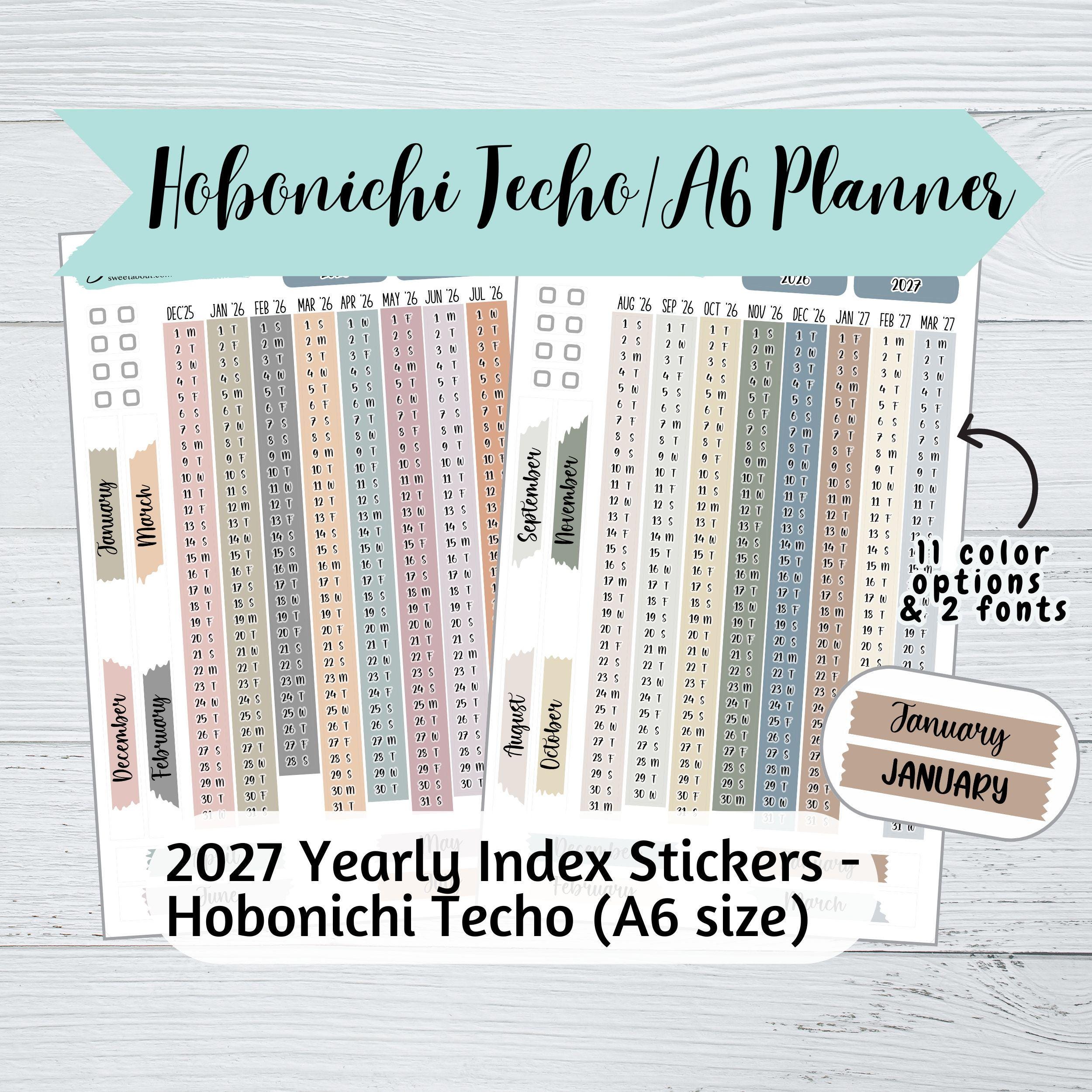 A6 Sticker Set - Etsy