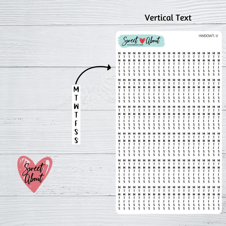 Hobonichi Weeks Simple Daily Tracker Stickers - Minimalist Functional ...
