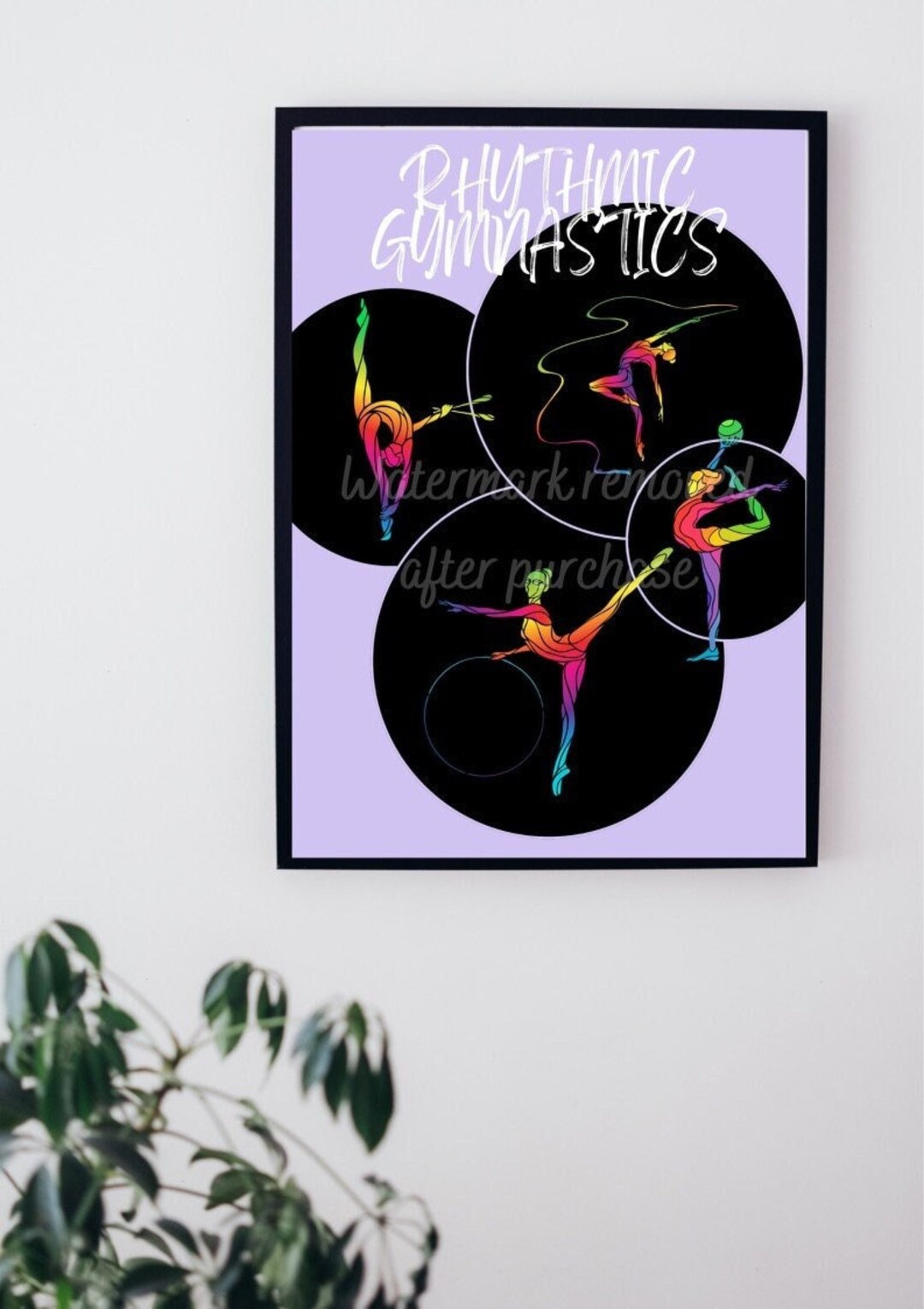 Gymnastics Print Gymnastics Printable Gymnastics Wall Art - Etsy