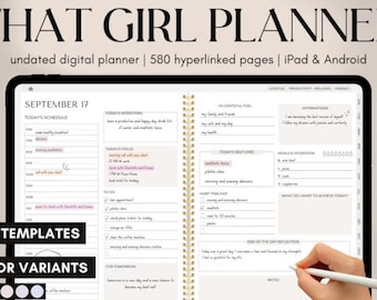 Daily agenda planning, digital agenda, digital planner, half-yearly schedule, annual agenda
