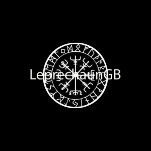 Talisman &quot;Vegvisir&quot;. The Viking Compass. Amulet of of Guidance and Protection. Take more luck with this phone wallpaper.