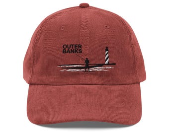 Outer Banks Vintage corduroy cap as seen on Peanut Butter Falcon