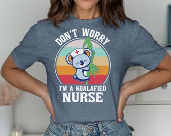 Koala Nurse T-Shirt, RN Graduation Gift