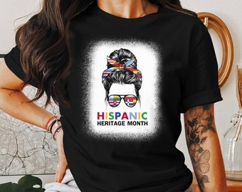 Koszulka z okazji miesiąca dziedzictwa latynoskiego, Latina Regalos En Español, Comfort Colors
