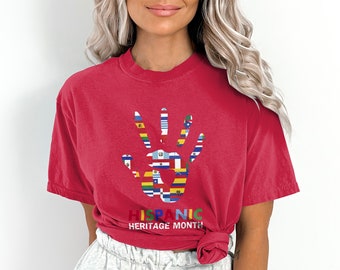 Hispanic Heritage Month T-Shirt, Yo Soy Latina, Comfort Colors Tee