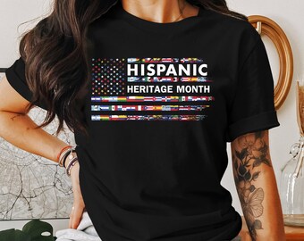 Hispanic Heritage Month T-Shirt, Yo Soy Latina Shirt, Latino Gift
