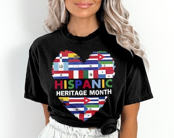 Hispanic Heritage Month T-shirt, Yo Soy Latina, Comfort Colors Tee