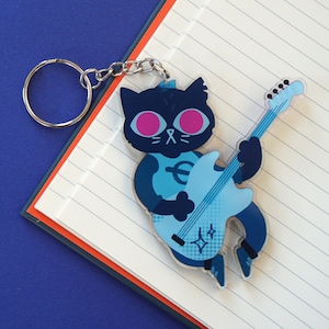 Night in The Woods Acrylic Charm | Mae Borowski | NITW | Key charm