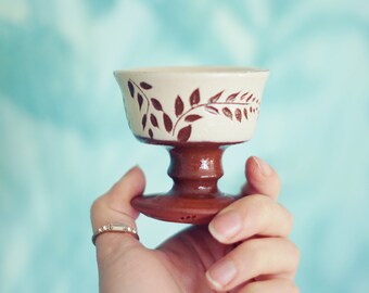 The Harvest Goblet ~ Ꮶᚤᚱᚢ ᏦᚱΣᚨᚾ ~ Handmade from Scratch