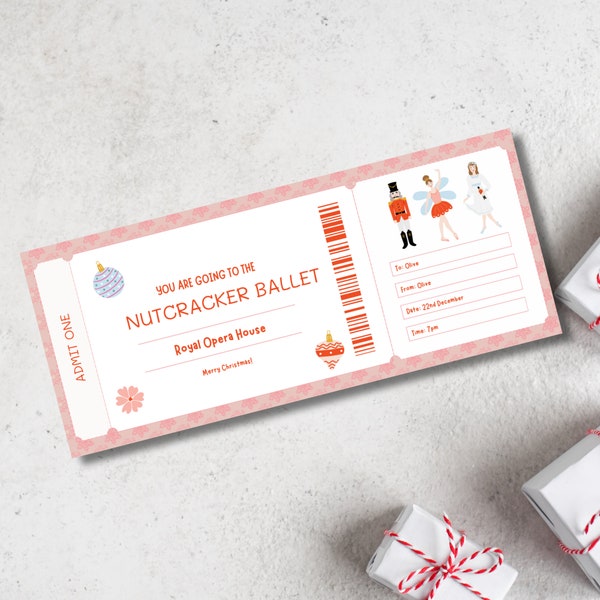 Nutcracker Event Ticket Etsy