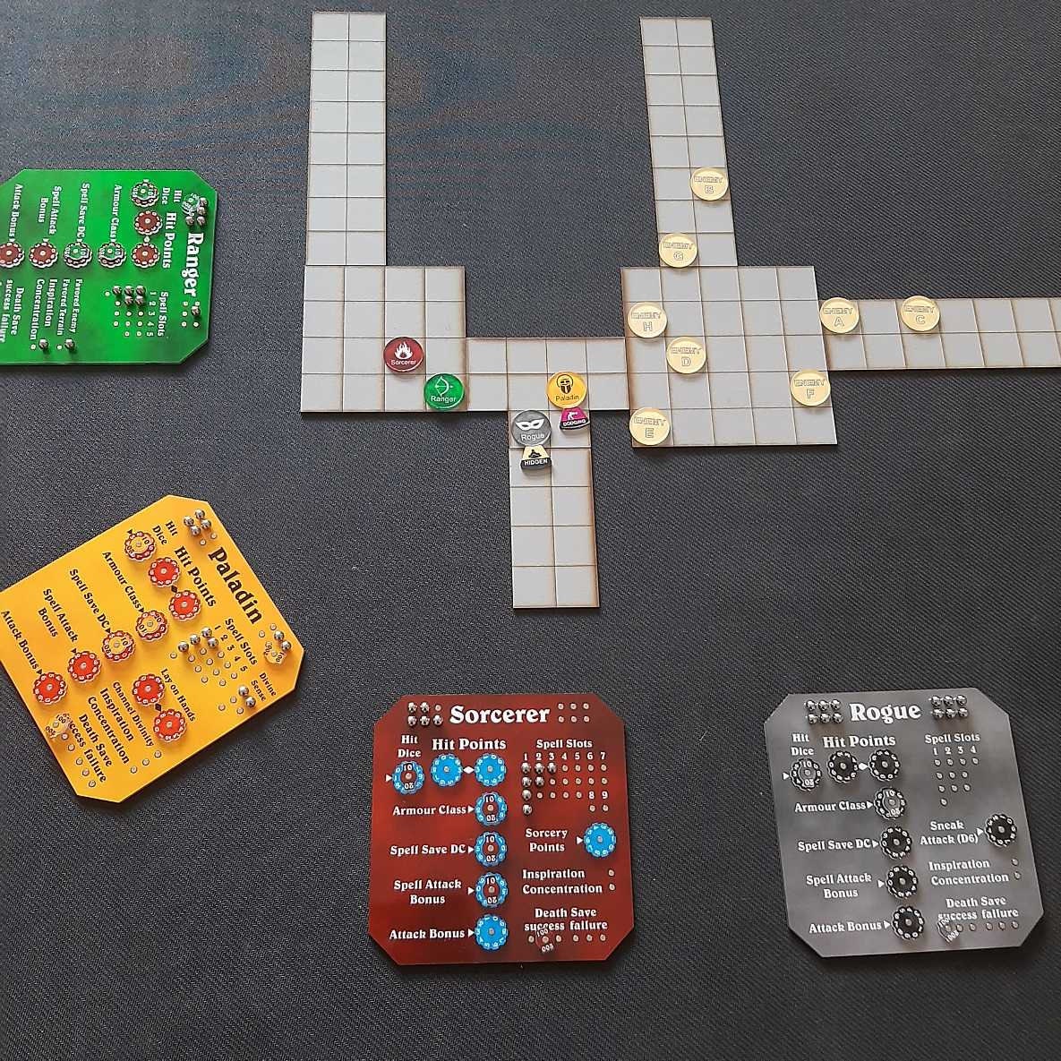 Character Tracker Wizard - Etsy