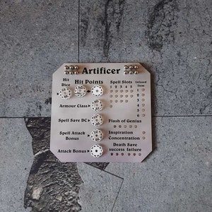 Character Tracker Artificer