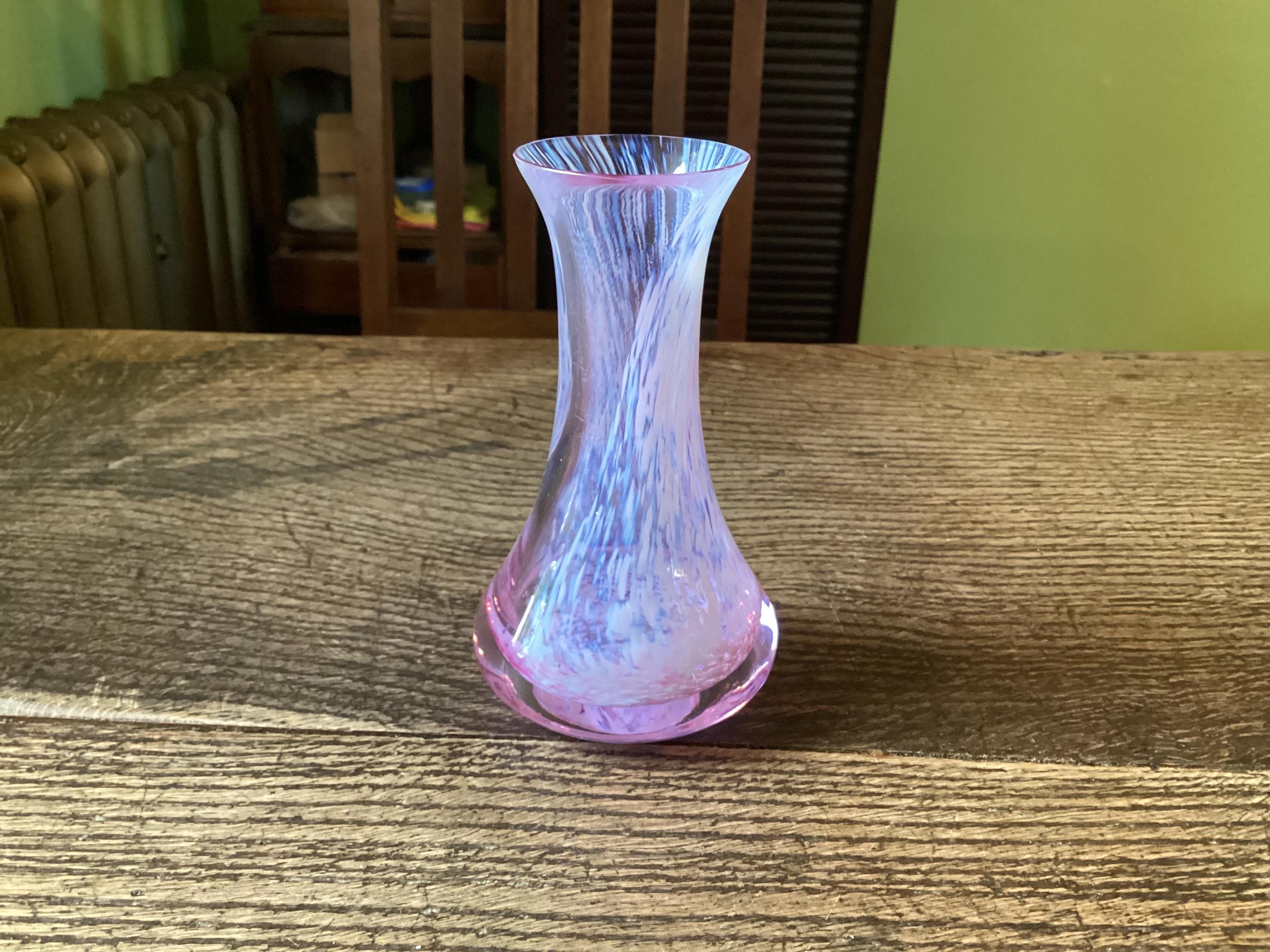 Caithness Glass Vase - Etsy UK