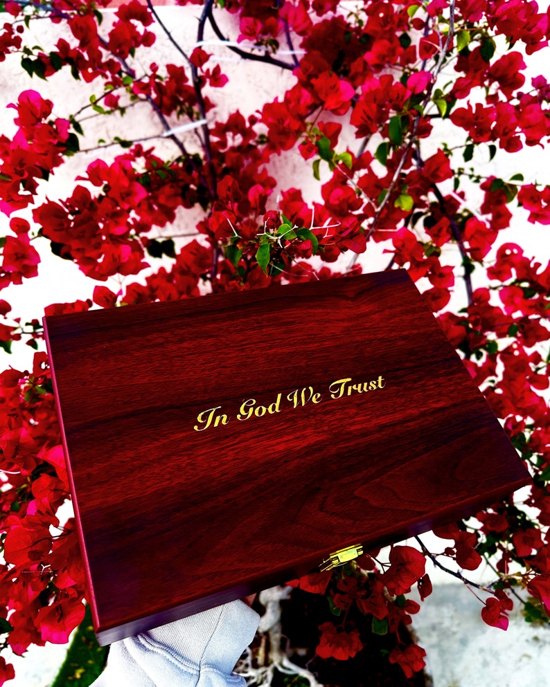 Wood Gun Box Personalized image 2