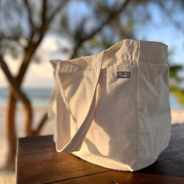 Organic Cotton Tote Etsy