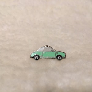 Figaro Enamel Pin Badge Various Colours Green / Blue / Grey / Beige / Pink