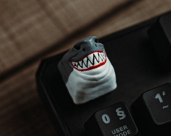 Shark Artisan Keycap For Mechanical Gaming Keyboards with MX Cherry , Kailh , Gateron , Razer switches