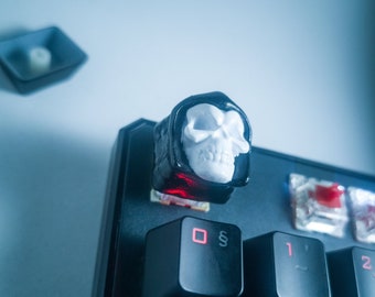 Grim Reaper Artisan Keycap For Mechanical Gaming Keyboards with MX Cherry , Kailh , Gateron , Razer switches