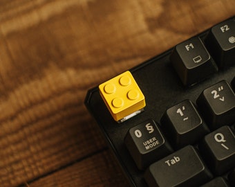 Construction Block Artisan Keycap For Mechanical Gaming Keyboards with MX Cherry , Kailh , Gateron , Razer switches