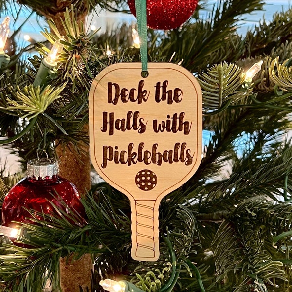 Pickleball Ornament Etsy