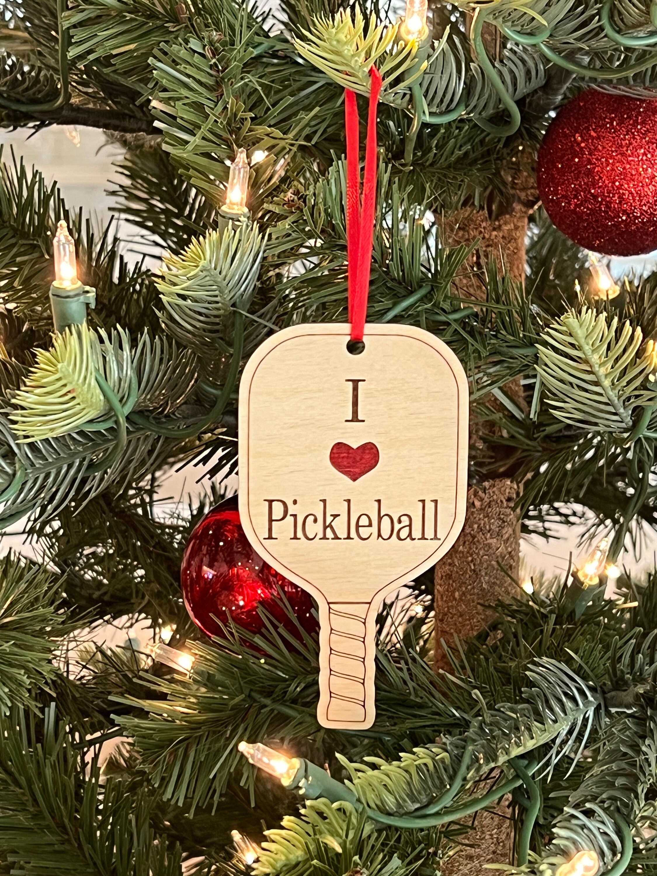Pickleball Ornament Pickleball Ornament
