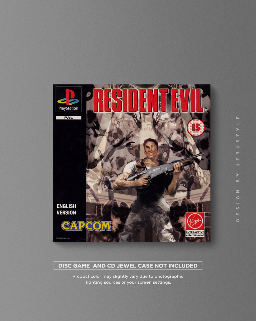 Resident Evil Playstation 1 PS1 Replica PAL Game Cover - Etsy.de