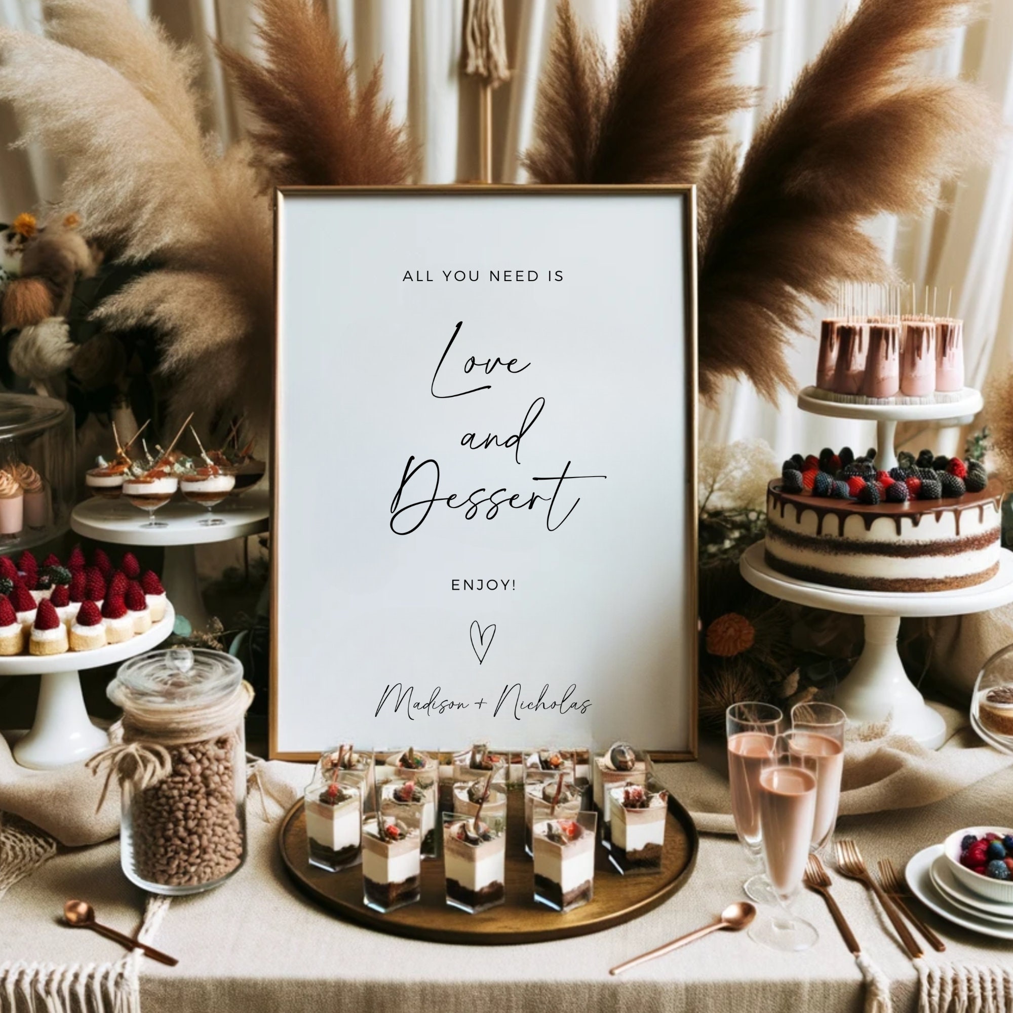 Bridal Dessert Table