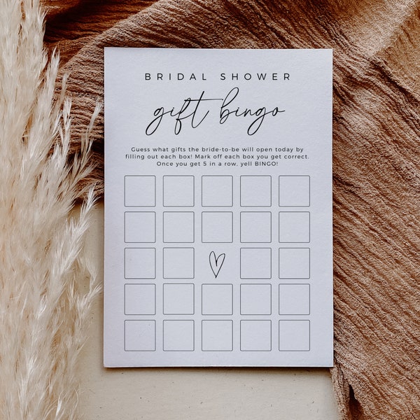 Bridal Bingo - Etsy