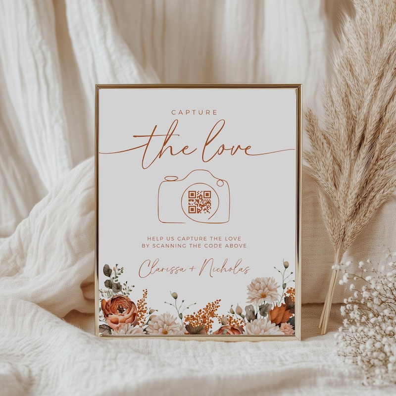 Printable Fall Wedding Signage Canva Etsy Printable Fall Wedding Signage Canva Etsy