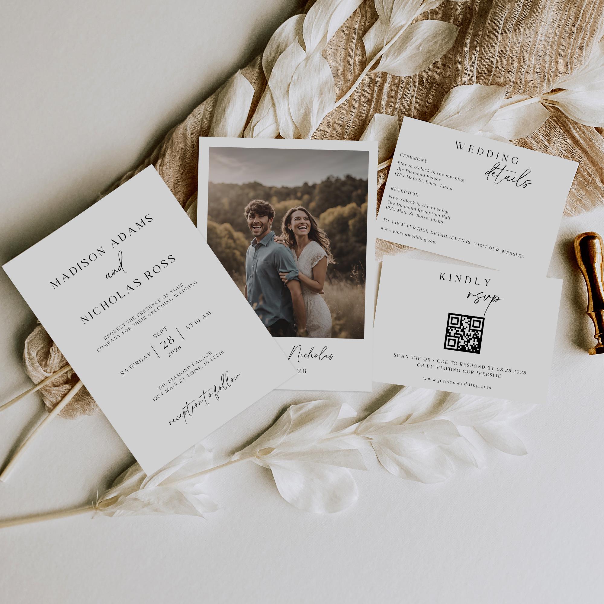 Wedding Invitation Set - Etsy, image size:2000x2000