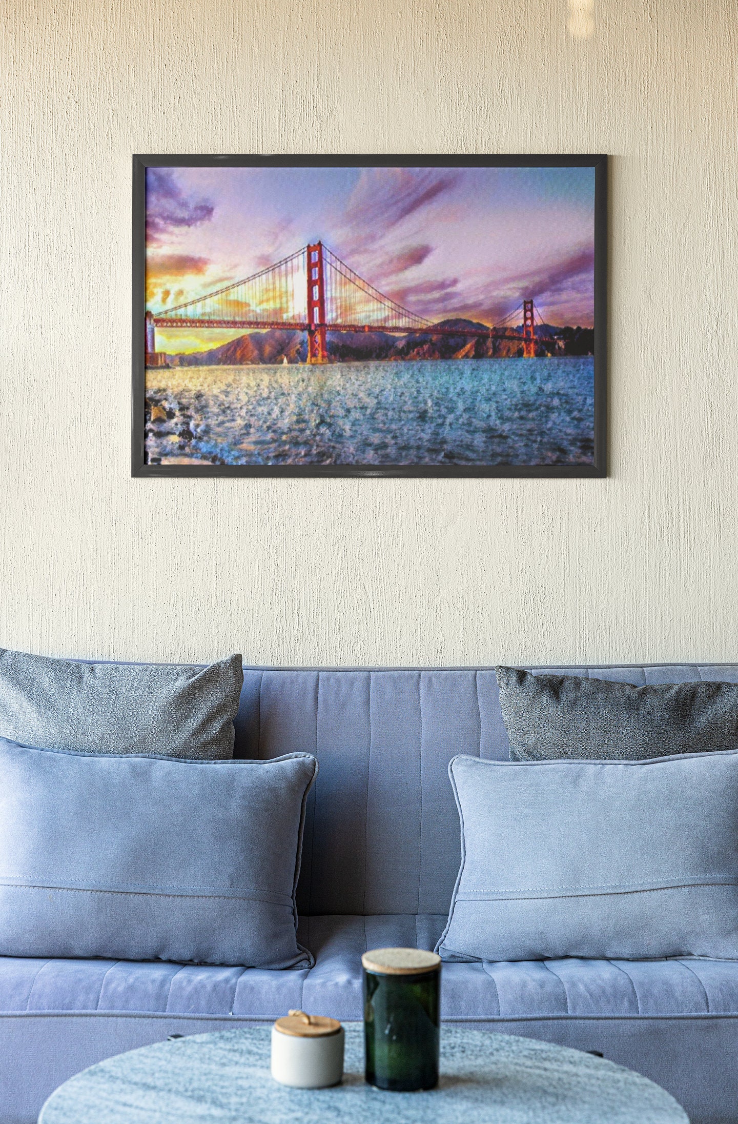 Golden Gate Bridge Golden Gate Bridge Print Golden Gate - Etsy