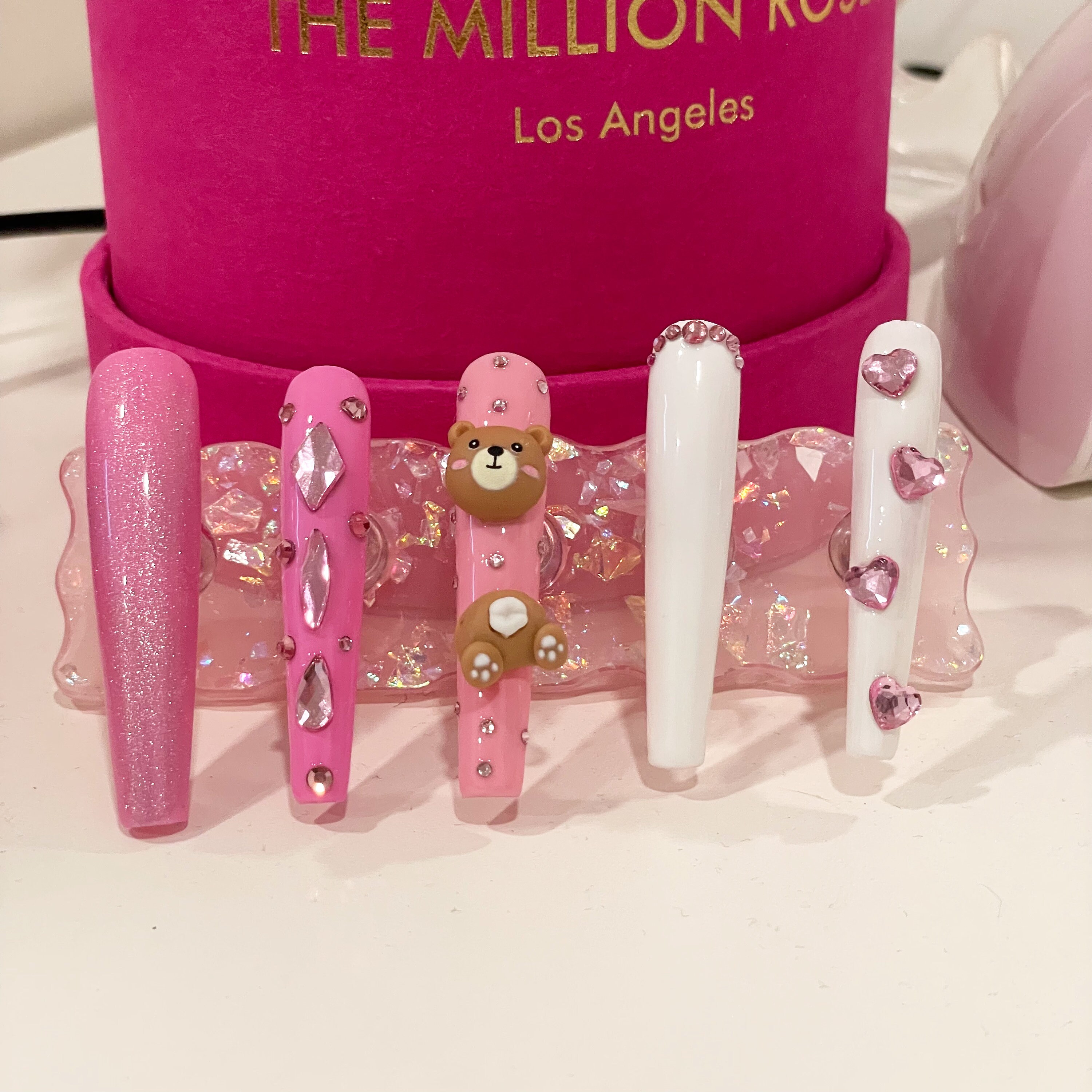 Teddy Bear Nails Long Nails Etsy Il Fullxfull.5408034102 D3ba
