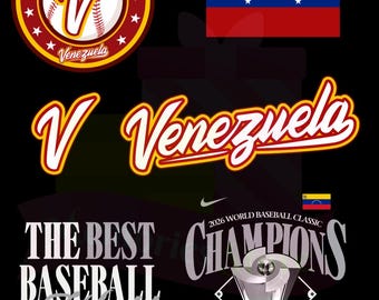 Venezuela, Campeón 2026, beisbol, SUBLIMACION DTF IMPRESION. Venezuela, Campeón 2026, béisbol