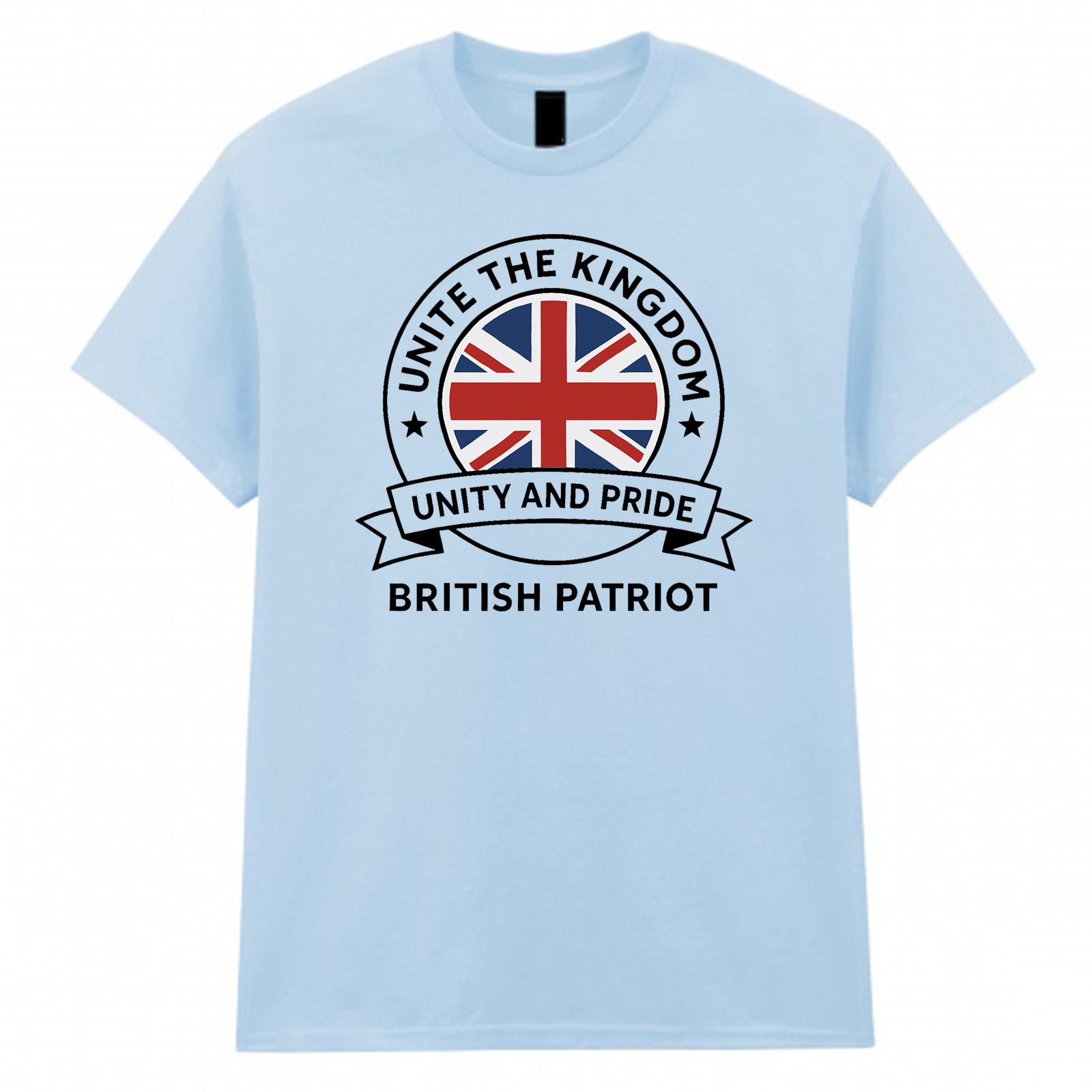 British Pride Adults Kids Unite the Kingdom T-shirt Protest United 