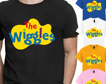 The Wiggles T-shirt  Kids TV Fan Apparel Unisex Adult Kids Casual Wear Birthday Gift Funny Cartoon Tee Shirt