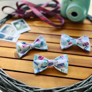 Cassette Tape Bow Ties | Retro Pet Accessories