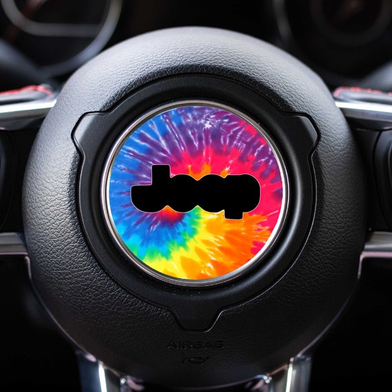 Jeep steering shop wheel decal