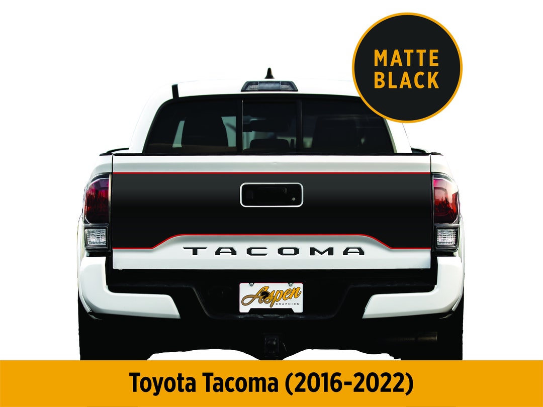 Custom Tailgate Wrap for 20162022 Toyota Topographic Map