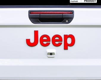 JEEP Emblem Overlay Decals – Solid Colors | Fits 2020+ Gladiator JT