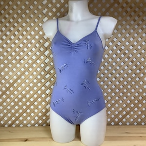 Leotard, Hand Painted, Dance, Ballet, Dancewear, Ballet leotard, Straps, Unique, size S/M