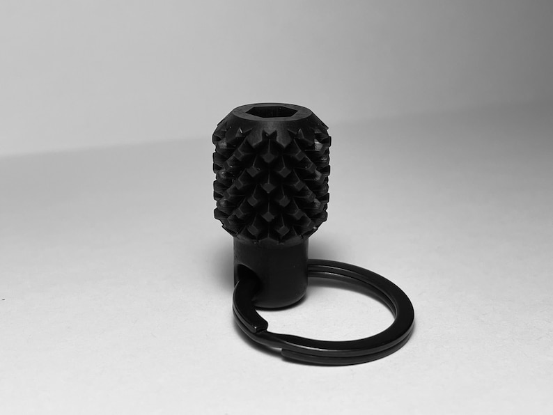 Pineapple Knurled Keychain Hex Bit Screwdriver Etsy
