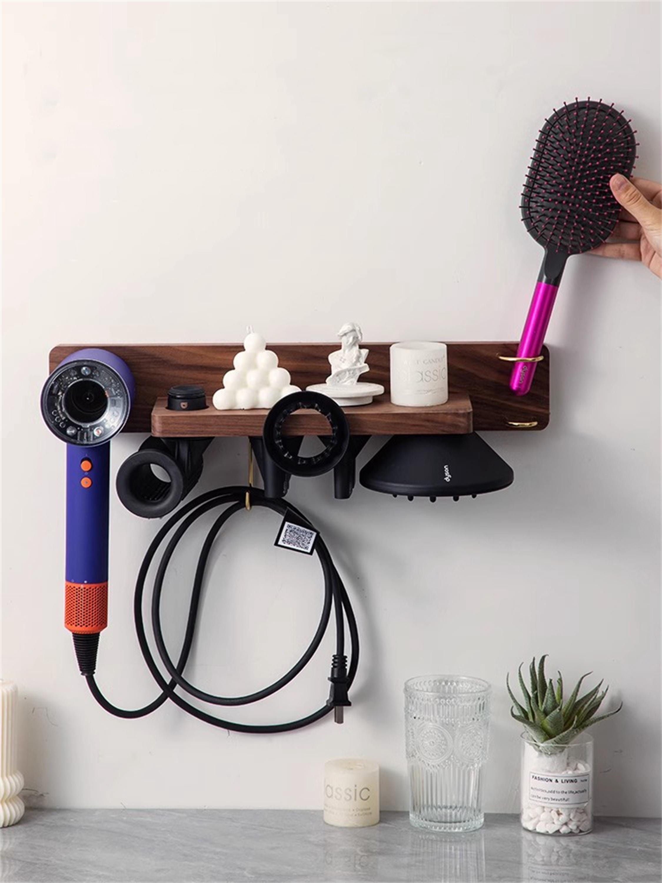 Wall Mount Dyson Hair Dryer Wand Dyaon Airwrap|dyson Airwrap Wall